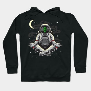 Astronaut Yoga Ethereum Classic Crypto ETH Coin To The Moon Crypto Token Cryptocurrency Wallet Birthday Gift For Men Women Kids Hoodie